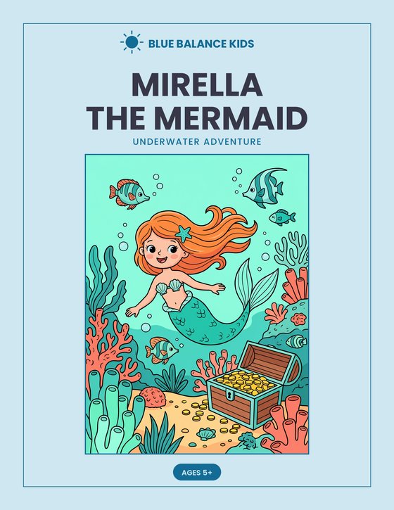 Mirella the Mermaid, cover